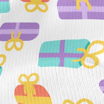 Colorful Fat Gift Box Stretch Jersey