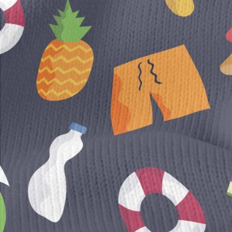 Cool Summer Fruits Stretch Jersey