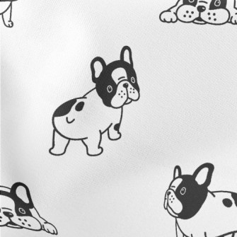 Lively Bulldog Lightweight Cotton Poplin