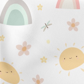 Cute Sun Hill Lightweight Cotton Poplin