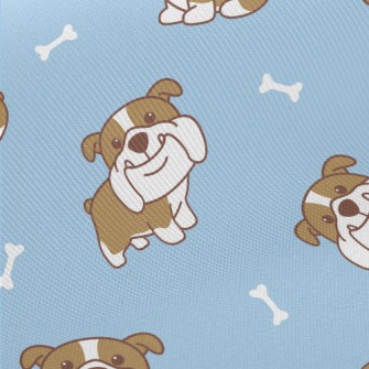 Disgusted Bulldog Midweight Cotton Poplin