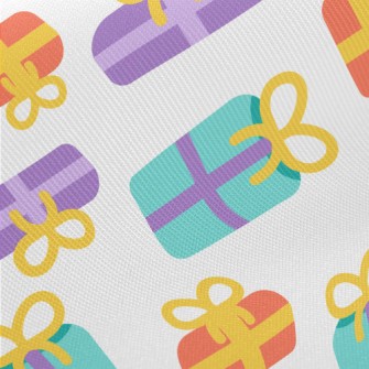 Colorful Fat Gift Box Midweight Cotton Poplin