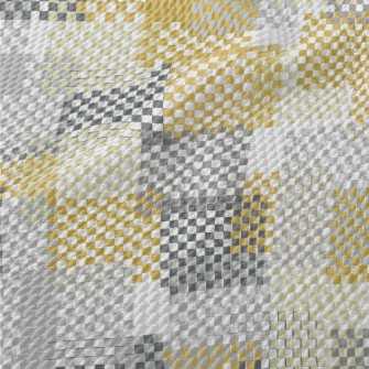 Pattern Made Of Squares Birdseye Piqué