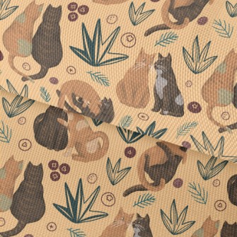 Realistic Love Cats Waterproof Oxford