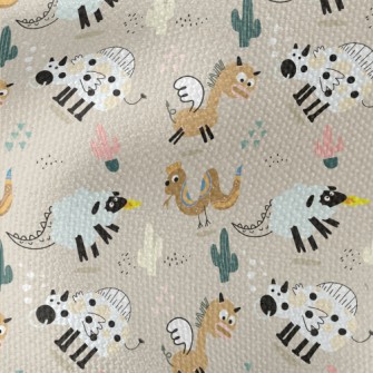 Animals Turn Into Strange Mons Waterproof Canvas