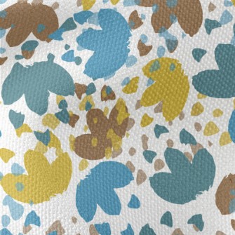 Colorful Flower Shapes Waterproof Canvas