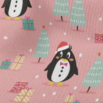 Penguin Wearing Santa Hat Terry