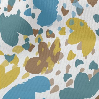 Colorful Flower Shapes Terry