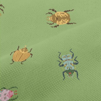 Colorful Insects Performance Linen