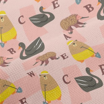 Colorful Cute Animals Performance Linen