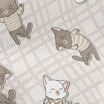 Cute Cat In Sweater Standard Corduroy
