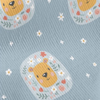 Little Bear Surrounded By Flow Standard Corduroy