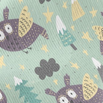 Picture Book Style Owl Standard Corduroy