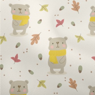 Autumn Scarf Bear Dobby