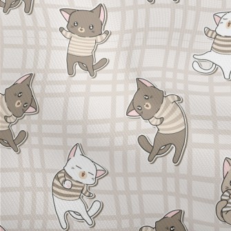 Cute Cat In Sweater Dobby
