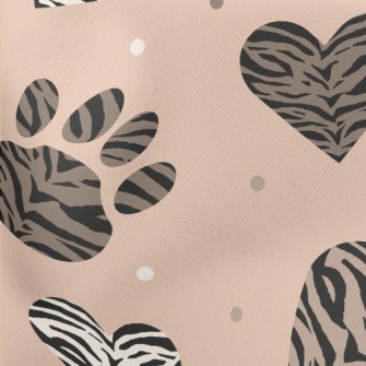 Animal Prints In Different Sha Stretch Ponte
