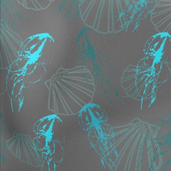 Line Jellyfish And Shells Stretch Ponte