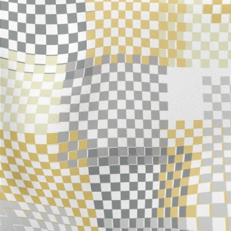 Pattern Made Of Squares Stretch Ponte