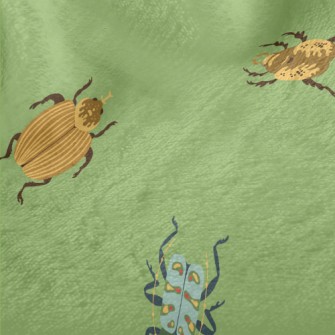 Colorful Insects Minky