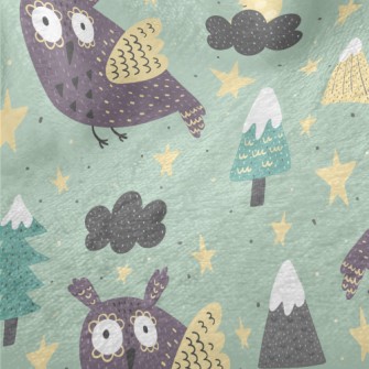Picture Book Style Owl Minky