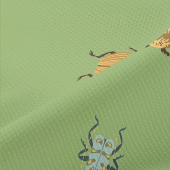 Colorful Insects Piqué