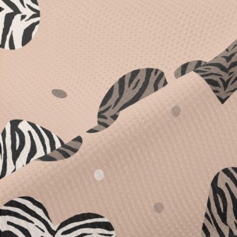 Animal Prints In Different Sha Piqué