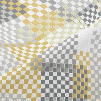 Pattern Made Of Squares Piqué