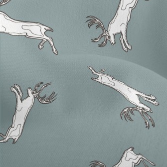 Elk With Exquisite Lines Lightweight Performance Linen