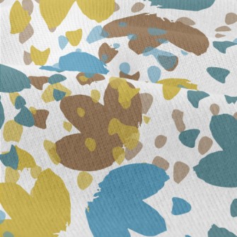 Colorful Flower Shapes Modern Jersey