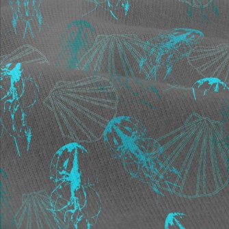Line Jellyfish And Shells Modern Jersey