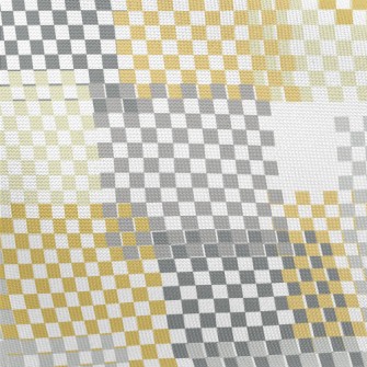 Pattern Made Of Squares Pongee