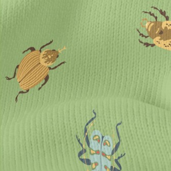 Colorful Insects Stretch Jersey