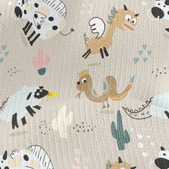 Animals Turn Into Strange Mons Stretch Jersey