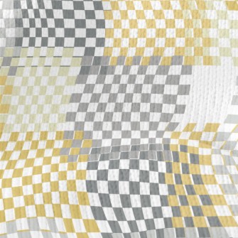 Pattern Made Of Squares Stretch Jersey