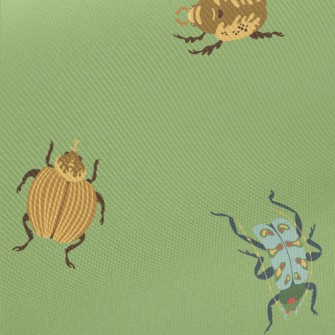 Colorful Insects Midweight Cotton Poplin