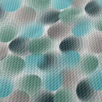 Various Gradient Circles Birdseye Piqué