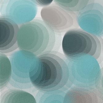 Various Gradient Circles Chiffon