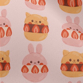Animal-shaped Strawberry Desse Chiffon