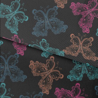Colorful Gorgeous Butterfly Waterproof Oxford