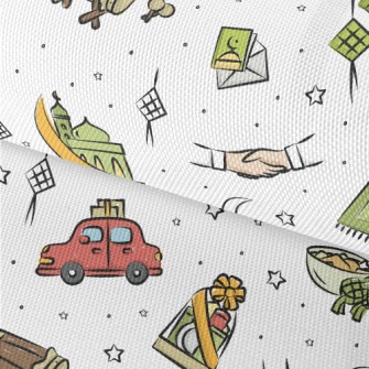 Islamic Pattern For Ramadan Waterproof Oxford