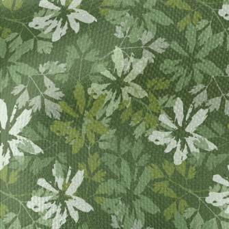 Rubbing Technique Of Flowers A Waterproof Canvas