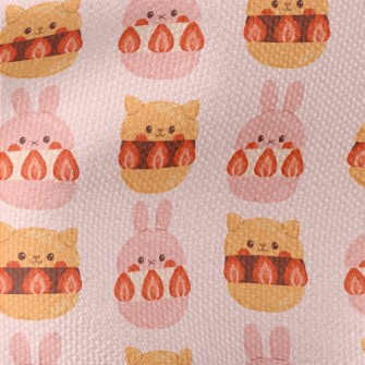 Animal-shaped Strawberry Desse Waterproof Canvas