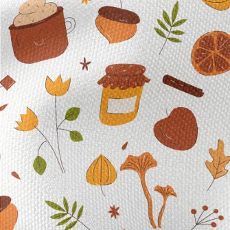 Autumn Hand Drawn Pattern Waterproof Canvas