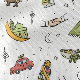 Islamic Pattern For Ramadan Waterproof Canvas