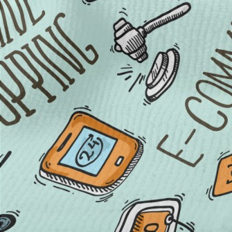 Modern Online Shopping Pattern Terry