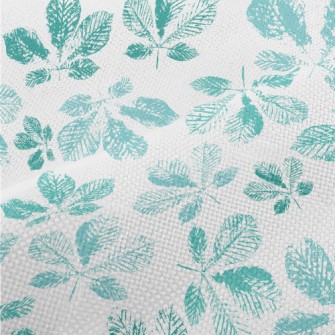 Green Leaf Rubbing Performance Linen