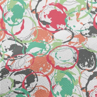 Colorful Hand-painted Circle B Performance Linen