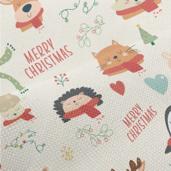Animals Wearing Scarves For Ch Performance Linen