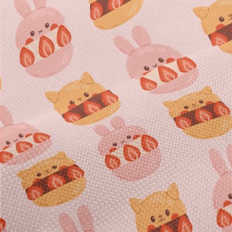 Animal-shaped Strawberry Desse Performance Linen