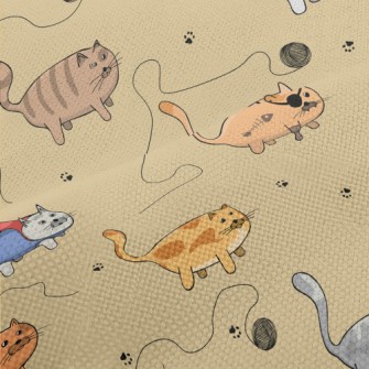 Cute Cats In Various Costumes Performance Linen